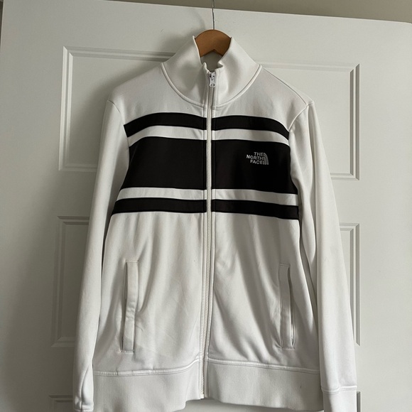 The North Face Steady Start Track Jacket TNF White/Asphalt Grey Men's Medium - Picture 1 of 9